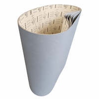 Bande abrasive en tissu dur super large, bande abrasive en carbure de silicium, bande abrasive pour le métal