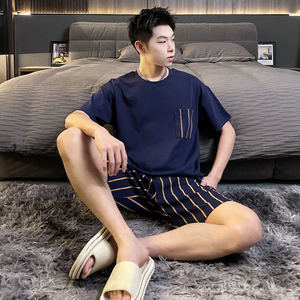 Dropshipping vestiti economici camicia da notte uomo pigiama pigiama pigiama uomo per uomo <span class=keywords><strong>Set</strong></span> - Product Image 5