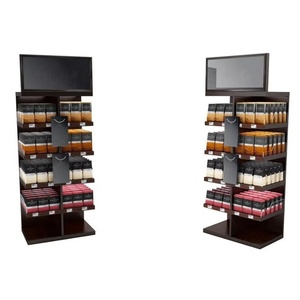 Đứng miễn phí có thể tái chế kim loại cà phê hiển thị Kệ lớp bán lẻ pop-up tầng thường vụ hiển thị đứng - Product Image 4