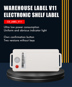 Sistema de Etiquetas Inalámbricas para Clasificación de Almacenes Picksmart CK_Label_<span class=keywords><strong>V11</strong></span> de Alta Calidad, 868MHz, con Batería - Product Image 1