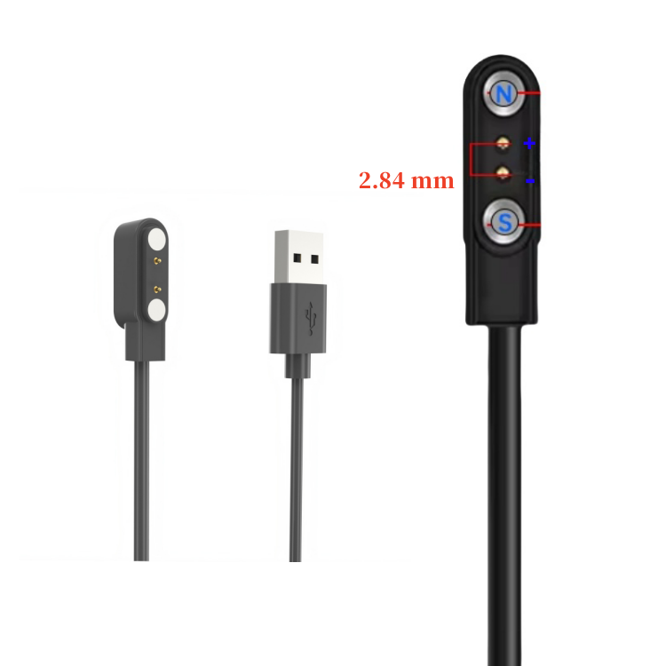 Negro-2 pines 2,84 mm N+-S