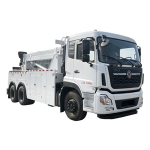 รถยกติดเครนไฮดรอลิก Dongfeng 6x4 สำหรับงานหนัก ใช้กู้ภัยบนท้องถนน - Product Image 1