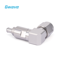 Connecteur RF mâle à angle droit de 2,92 mm, 50 ohms, en acier inoxydable, conforme RoHS, pour câbles de la série 047'', applications RF DC-40 GHz