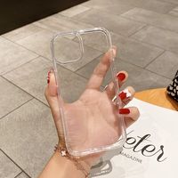 Coques de téléphone en TPU acrylique transparent anti-chute, ajustement slim, impression UV, coque rigide transparente pour iPhone 18 17 16 Pro Max