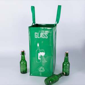 Juego de 3 Bolsas de Basura Tejidas al por Mayor, Bolsas de Clasificación Duraderas para Reciclables, Residuos Orgánicos y Generales - Product Image 4