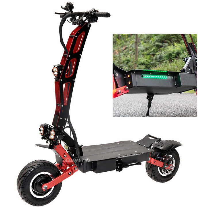 Potente freno idraulico pieghevole scooter elettrico portatile