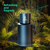 Difusor de Aroma Inteligente de Vidrio Esmerilado Personalizado, Ambientador para Auto con Logotipo Personalizado |   Difusor de Aroma para Autos, para Uso Corporativo