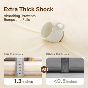 Tapis d'éveil pour bébé en PU, éponge épaisse, pliable, usage domestique, unisexe, de 0 à 24 mois - Product Image 4