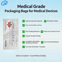 Sachet d'emballage stérile pour réactifs PCR, qualité médicale, certifié ISO13485, fabriqué en salle blanche, haute résistance à l'humidité