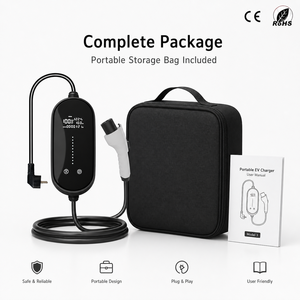 <span class=keywords><strong>Cable</strong></span> de Carga Portátil para Vehículos Eléctricos de 32 Amperios, <span class=keywords><strong>Tipo</strong></span> <span class=keywords><strong>2</strong></span>, 7.2kW, Cargador para <span class=keywords><strong>Coche</strong></span> Eléctrico IEC 62196-<span class=keywords><strong>2</strong></span> EVSE 240V, Resistente, para Viajes al Aire Libre - Product Image 6