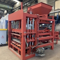 Machine automatique de fabrication de briques de pavage QT5-15 pour projets de construction