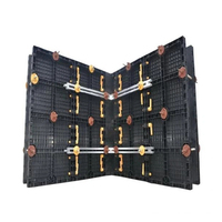 Coffrage modulaire industriel en plastique pour colonnes - Montage et démontage faciles, réglable, réutilisable et durable pour la construction en béton