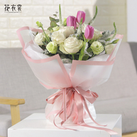 SINOWRAP mancha cinta lisa floristería suministro y materiales al por mayor cintas personalizadas para papel de regalo
