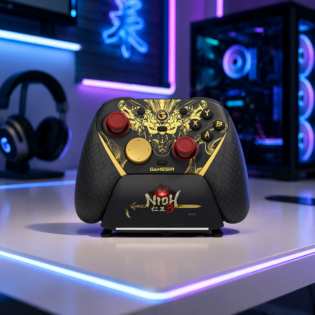 Ultra Low Latency GameSir G7 Pro Nioh 3 Wireless Gamepad 8000Hz Polling Rate Gen 2 TMR Joystick Ergonomic Controller