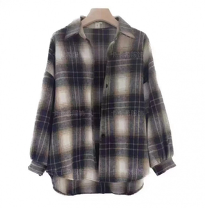 Camisa a Cuadros de Algodón 100% Vintage Personalizada al por Mayor para Hombre, Informal, Transpirable, Antiarrugas, para Otoño e Invierno 2025 - Product Image 1