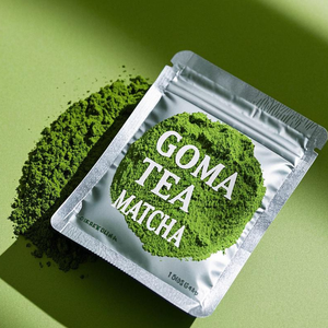 Poudre de matcha en boîte en étain, emballage en sachet, thé minceur, poudre de matcha instantanée avec emballage en sachet - Product Image 1