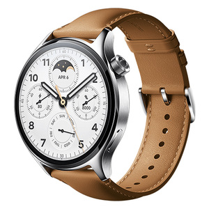 <span class=keywords><strong>Bracelet</strong></span> de montre en cuir véritable 22mm pour Xiaomi Mi Watch S2 S1 Pro <span class=keywords><strong>Active</strong></span> Color <span class=keywords><strong>2</strong></span> Sport Smartwatch - Product Image 1