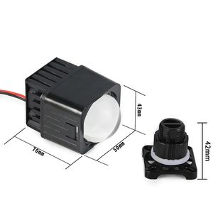Proyector Bi-LED de Matriz de Precisión de 1.5 Pulgadas - Lente de Faro Multi-Interfaz de 80W 12V 6500K - Product Image 2