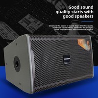 Sistem Speaker Stereo KP052 Seri 10 12 15 Inch Peralatan Audio Profesional untuk Lounge, Kafe, dan Klub KTV