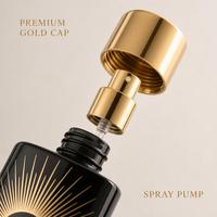 Flacon de parfum vide en verre 35 ml avec bouchon argenté, flacon pulvérisateur cylindrique fin bleu foncé rechargeable, vente en gros, emballage personnalisé avec logo