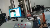 Máquina de Prueba de Compresión Hidráulica MLC411 Tipo Columna de Gran Capacidad, Sensor de Fuerza de Compresión, Celda de Carga de 500 Toneladas, 0.05%