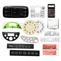 OEM Wasserdichte PMMA/PC/PVC/PET Touch-Display-Fensterabdeckung Membranschalter-Panel Etiketten Aufkleber Gehäuse Frontbildschirm Anpassbar