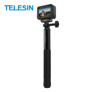 Nuevo palo Selfie TELESIN para cámara DJI <span class=keywords><strong>GOPRO</strong></span> INSTA360 de 150cm con soporte Base de tres garras palo Selfie de aluminio de alta resistencia - Product Image 1