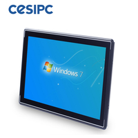 I7-7500U 15.6 ''tablette PC, panneau PC industriel avec système de refroidissement sans ventilateur