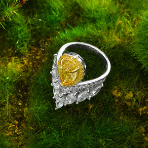 Joyería para mujer, anillos clásicos de plata 925 con corazón de amor, anillo de boda y fiesta a la moda para mujer, joyería de plata - Product Image 3