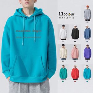 เสื้อสเวตเตอร์จัมเปอร์ปักลายไซส์ใหญ่สุดหรูสำหรับสตรีทแวร์คอตตอน100% ออกแบบได้ตามต้องการเสื้อมีฮู้ดสำหรับคู่รักคอกลม - Product Image 2