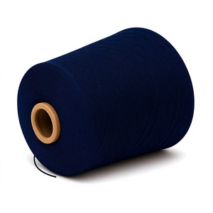 Navy Blue Cotton <b>Polyester</b> Blended <b>Yarn</b> 60% Cotton 40% <b>Polyester</b> Anti-Pilling for Knitting and Weaving Bulk Supply - Product Image 5