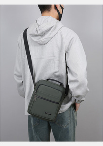 Sac banane tendance en tissu Oxford imperméable, sac de taille et sac à bandoulière croisé, nouvelle collection, vente chaude - Product Image 6