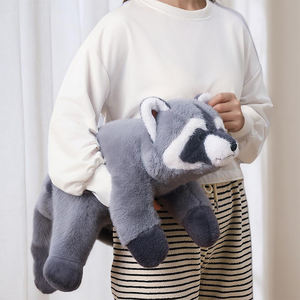 Peluche de <span class=keywords><strong>Mapache</strong></span> <span class=keywords><strong>Gigante</strong></span> de Alta Calidad, Personalizable, Realista, Suave y Adorable, Almohada para Abrazar, Muñeco de Peluche para Dormir, Regalo de Cumpleaños - Product Image 3