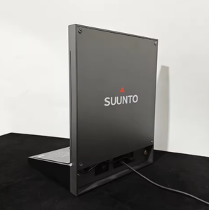 Présentoir pour écouteurs d'<span class=keywords><strong>extérieur</strong></span> <span class=keywords><strong>Vitrine</strong></span> pour écouteurs de sport de bureau avec éclairage LED et port de charge - Product Image 2