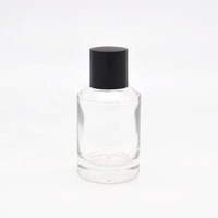 Vente en gros de flacons de parfum en verre vides de haute qualité, 50 ml, avec boîte cadeau blanche et sac en papier