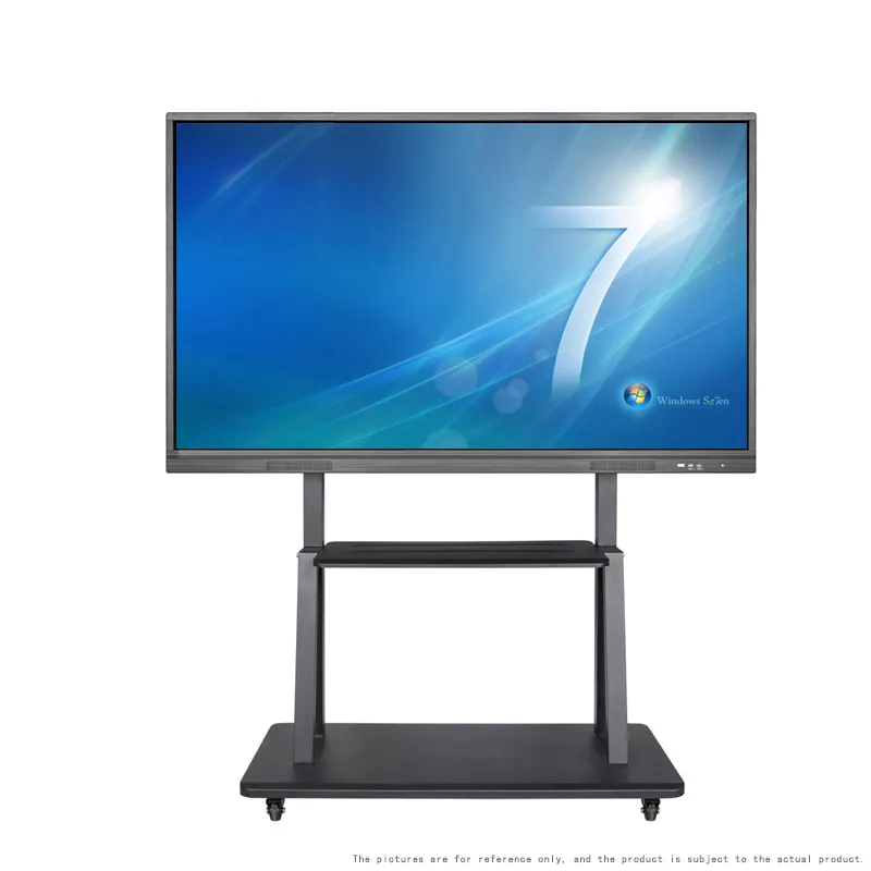 Pantalla táctil de 75 pulgadas 4K Smart Classroom Pizarra interactiva/Fabricante de panel plano