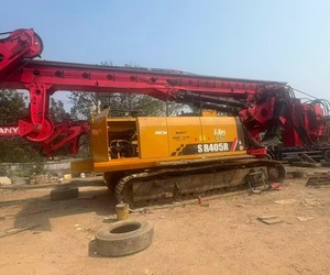 Foreuse Sany SR405 d'occasion, modèle 2020, pour travaux de pieutage, incluant les modèles SR285R, SR155R, SR360E, avec marteau, pompe et engrenages. - Product Image 1