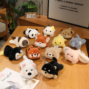 ขายส่งตุ๊กตาสัตว์การ์ตูนแบบนุ่ม ชุดรองข้อมือรูปหนู ช้าง กระต่าย สุนัขจิ้งจอก แรคคูน หมีแพนด้า - Product Image 5