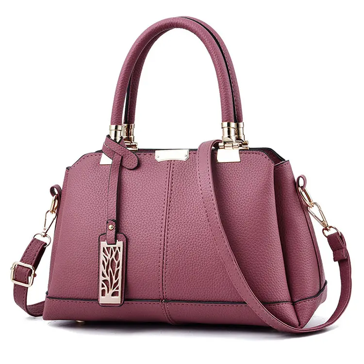 Luxury pu hand bags women handbags ladies shoulder