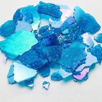 1000g de mosaïque DIY, différentes formes, morceaux effet glace craquelée pour l'artisanat, fragments de mosaïque, fabrication soignée