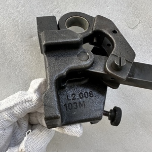 ER original used Ink Roller Swing Arm Assembly L2.008.104 with M2.008.101 M2.008.102 M2.008.107 and 00.580.4082 Adjustment Knob - Product Image 6