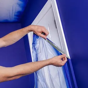 捕捉滴水和过度喷涂14天防紫外线布带和薄膜，用于商业和住宅用途