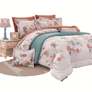 Parure de lit kosss en microfibre, ensemble de literie design impression blanc, vente en gros, literie taille <span class=keywords><strong>queen</strong></span> - Product Image 3