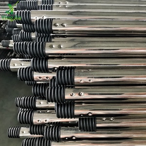 Tige en fer inoxydable antirouille en gros 100/120/150 cm pour remplacement de manche de <span class=keywords><strong>balai</strong></span>, bâton métallique Palo De Escoba YINGJIA - Product Image 2
