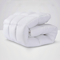 Protège-matelas en polyester ultra-doux, alternative au duvet, 8 cm, pour maison et hôtel, taille Queen – Meilleure vente