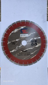 Hoja de sierra Turbo YOUHE de 9 \ "de 230*22,23 MM de ancho con orificio para gotas de agua OEM personalizable para corte Industrial de hormigón y granito - Product Image 3