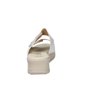 Sandali con Zeppa Cinzia Soft da Donna Bianco Argento LF85002 - Product Image 4