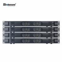 Amplificateur de puissance numérique professionnel K4-450 450 watts 1u classe d 4 canaux audio