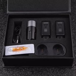 เครื่องสักโรตารี่ไร้สายแบบปากกา แบตเตอรี่ในตัว พร้อมเข็มสักแบบตลับสำหรับมืออาชีพ - Product Image 4