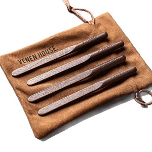 Wooden <b>Coffee</b> Stirrer Long Handle Flat Shape Solid Wood <b>Spoon</b> For <b>Coffee</b> Tea Tools - Product Image 2